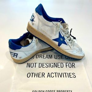 Men’s Golden Goose Ball-Star Sneakers, Size 41/8.